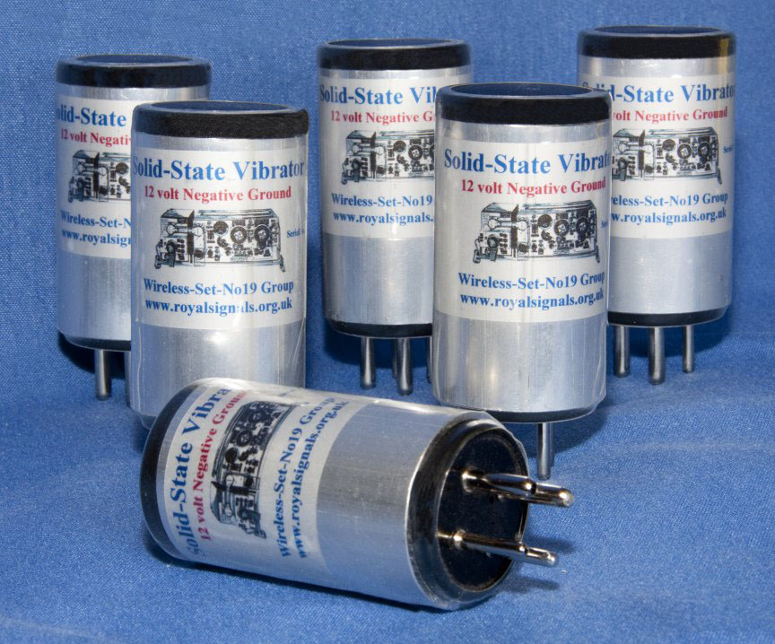 Professional solid-state vibrator circuits for vintage radio equipment